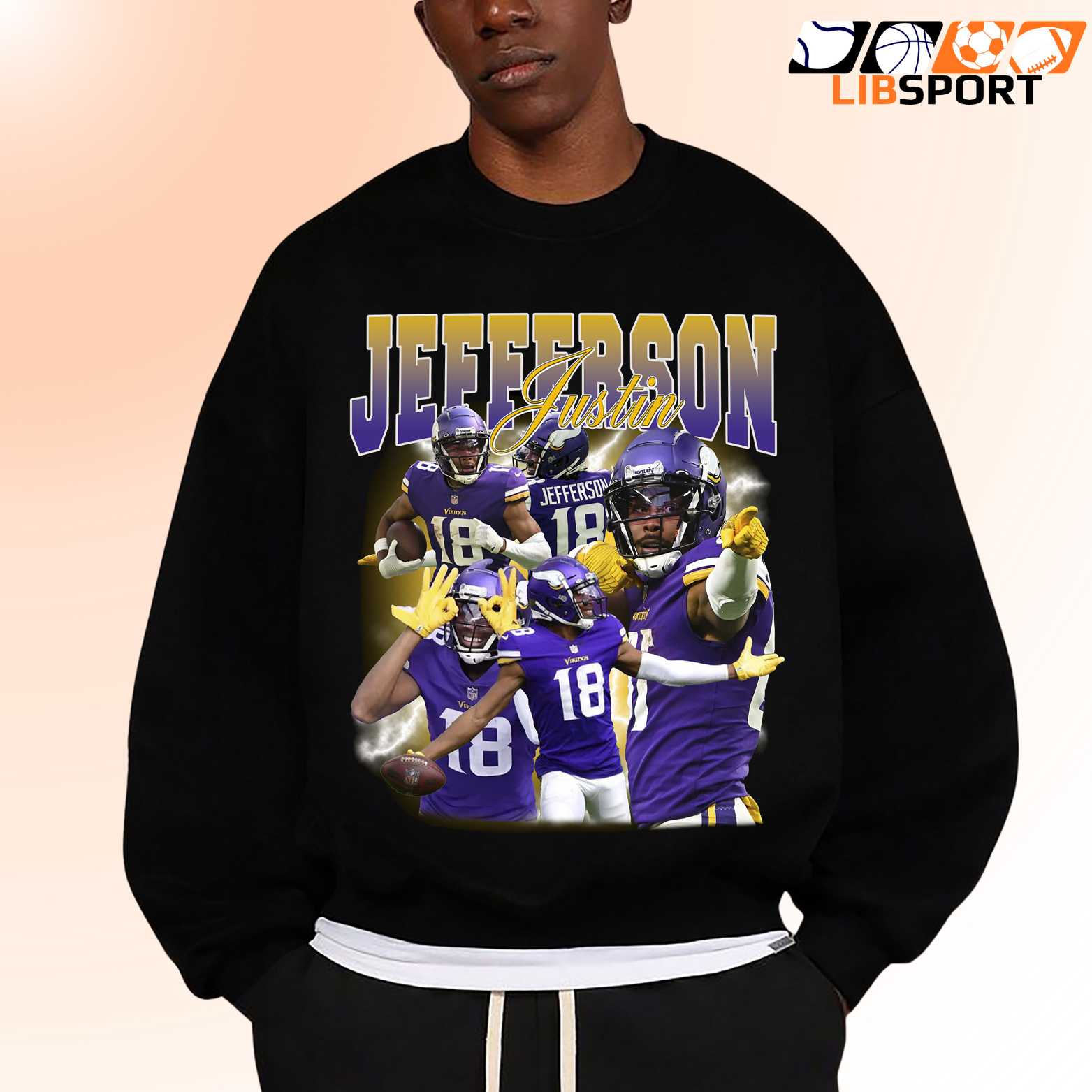 Justin Jefferson T Shirt, Minnesota Vikings Unisex Tee, Game Day Shirt